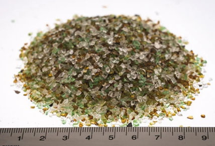 glass bead blasting medium