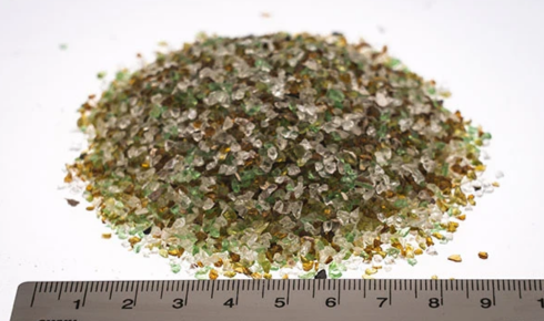 glass bead blasting medium