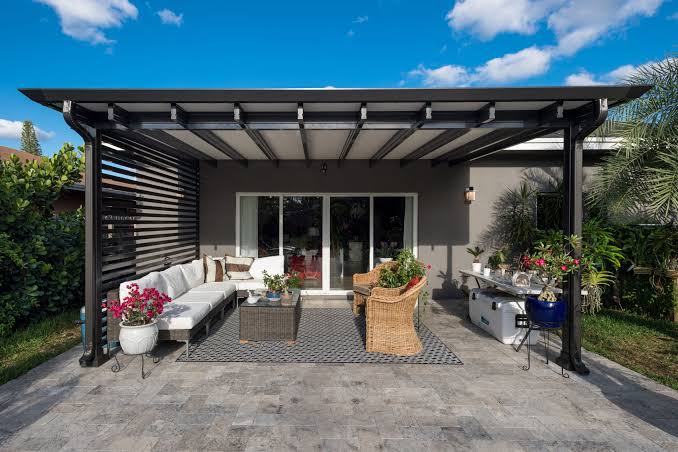 patio roof installation